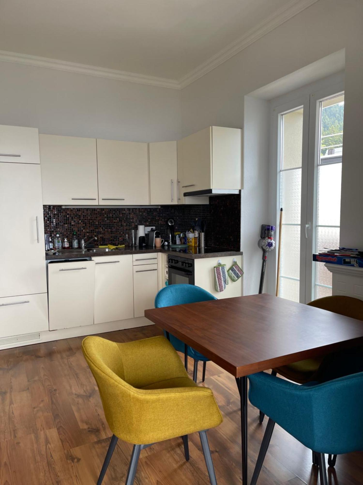 Charmant Appartement Au Vagabond Leysin Esterno foto